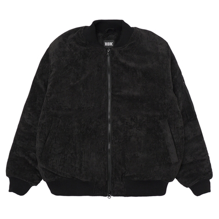 Бомбер HOOK "Вельвет" Черный