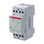 Контактор ESB25-40N-06 модульный (25А АС-1, 4НО), катушка 230В AC/DC 2 модуля 1SAE231111R0640