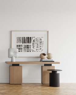 Столик 101 Copenhagen Pillar Table, Tall, Burned Black