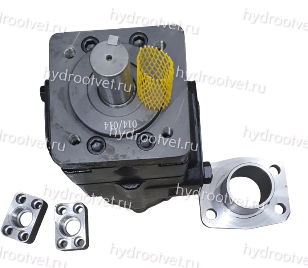 T6CCL-012-014-R00-U - Пластинчатый нерегулируемый насос сдвоенный с рабочим объемом 37+46 см3, взаимозаменяем с насосом НПл 45-56/20 и НПл 45-56/16