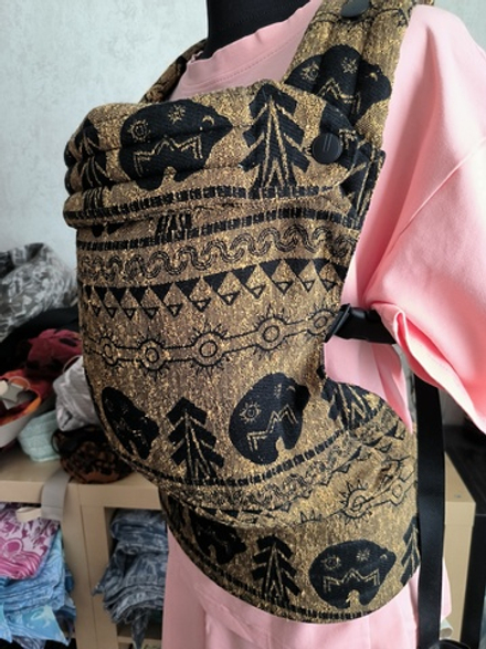 Mokosh wrap Солнечные медведи Мирный. Эрго-рюкзак