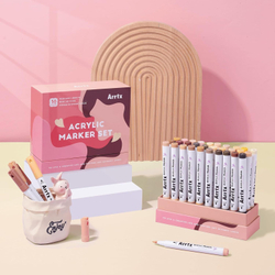 Arrtx акриловые маркеры, 30 шт, Peau 30C