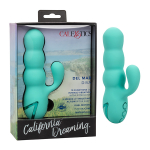 Мятный вибратор-кролик 15см с поступательными движениями California Exotic Dreaming Del Mar Diva Vibrador SE-4349-30-3