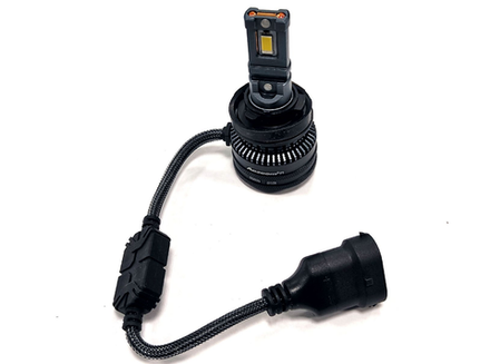 Cветодиодные лампы H8/H9/H11/H16 Aozoom P9 с вентилятором 12V, 52W, 5500K, чип Korea WT52 (комплект, 2шт)