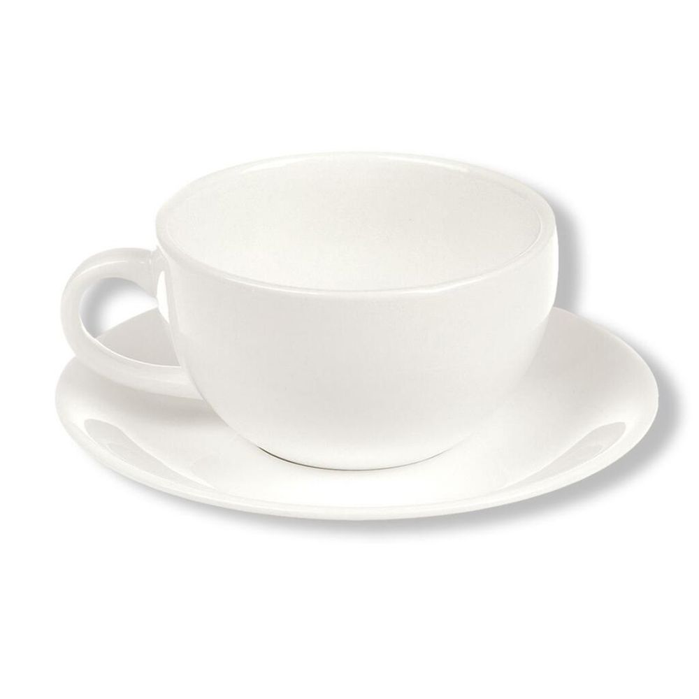 Чайная пара 290 мл белая фарфор P.L. Proff Cuisine [4]