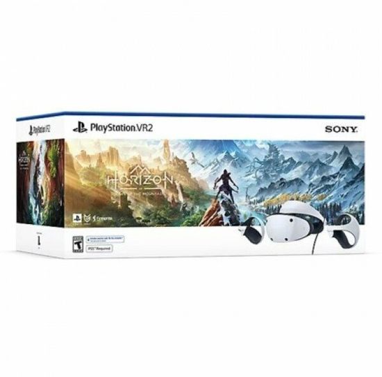 VR Sony PlayStation VR2, 120 Гц, с игрой Horizon Call of the mountain, белый