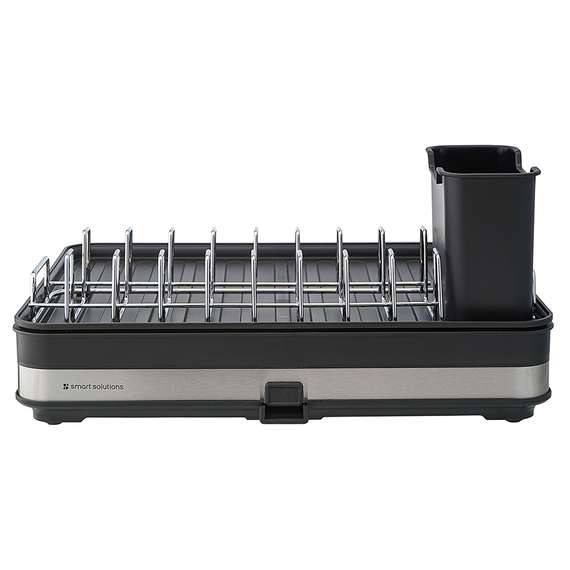 Сушилка для посуды atle раздвижная большая, черная