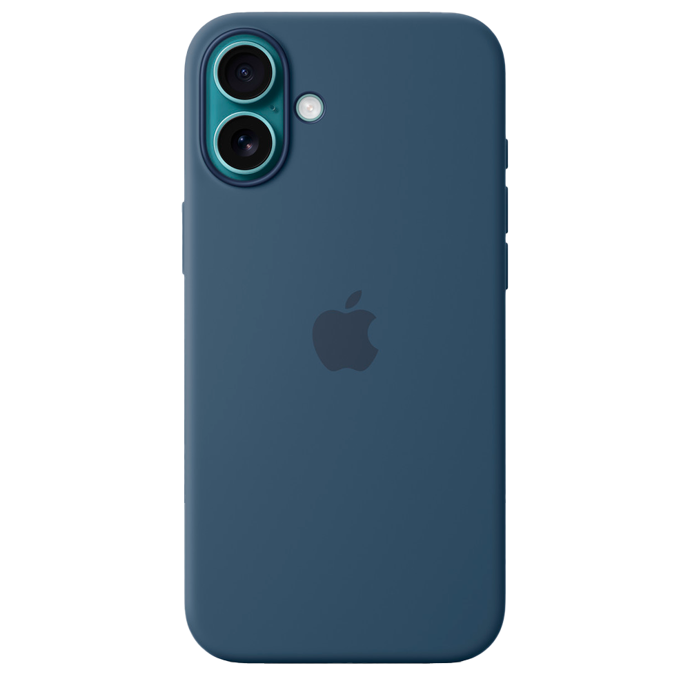 Силиконовый чехол с поддержкой MagSafe Apple Silicone Case для iPhone 16 Plus, Denim (Деним)