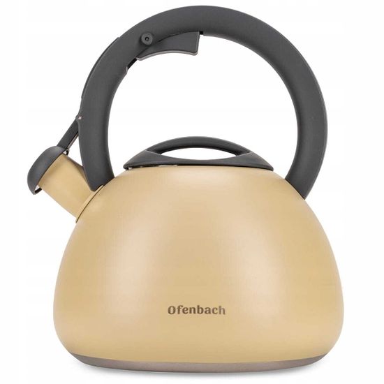 Чайник 2,7 л. из нержавеющей стали со свистком Ofenbach NB 100322