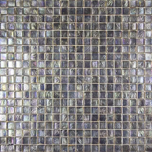 Плитка-мозаика стеклянная Rose 15 WMJ 02+1 серебро