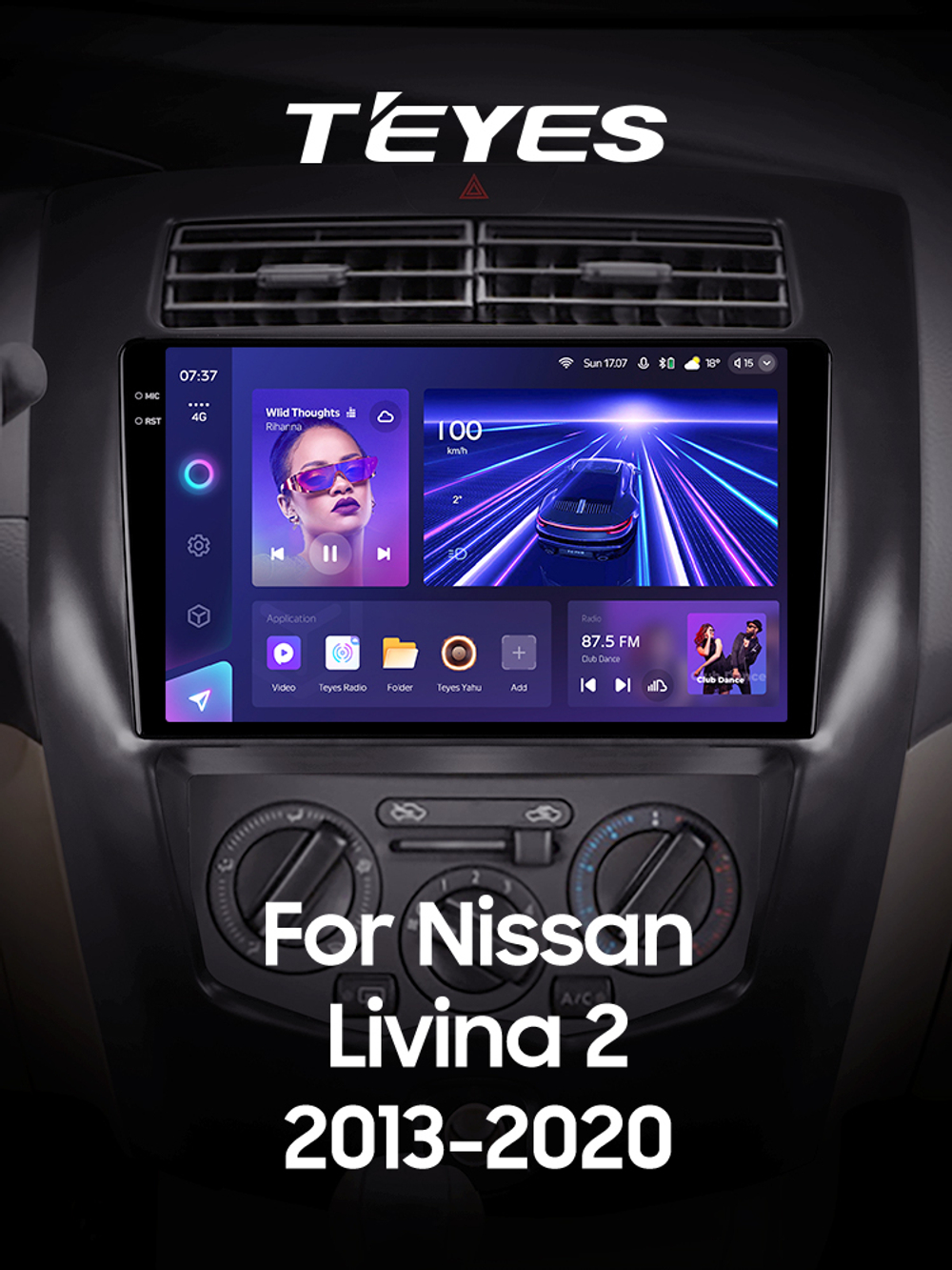 Teyes CC3 2K 10,2"для Nissan Livina 2 2013-2020