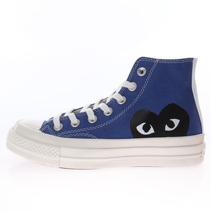 Converse high cut blue top