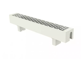 Конвектор напольный Vitron ЭКО 100 х 150 х 1900 мм (белый RAL 9016), подключение нижнее