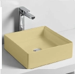 Раковина накладная Artceram Scalino 38 SCL001 12 00 Giallo Zinco