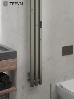 Полотенцесушитель Marco 3 PRO 150x13 оружейная сталь