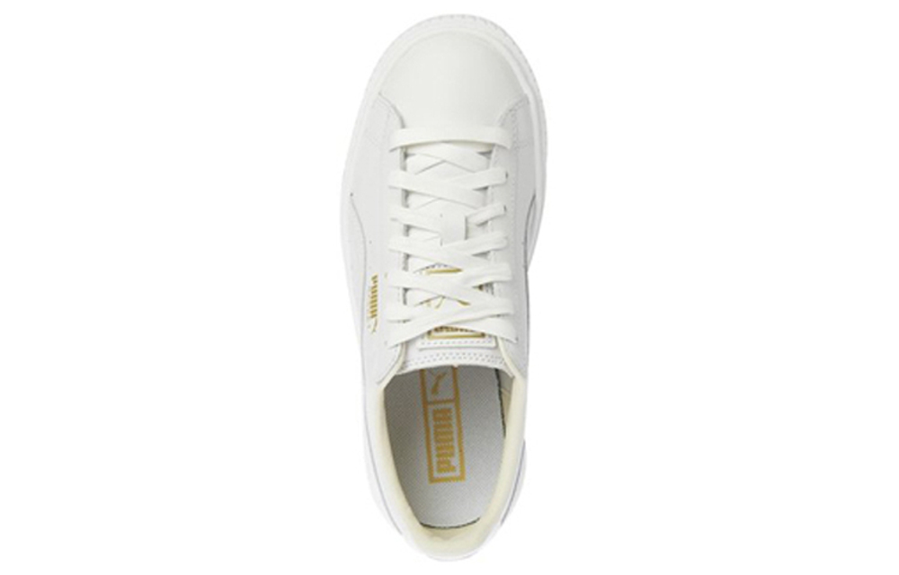 Кроссовки PUMA Basket Platform Core White Gold, 364040-04