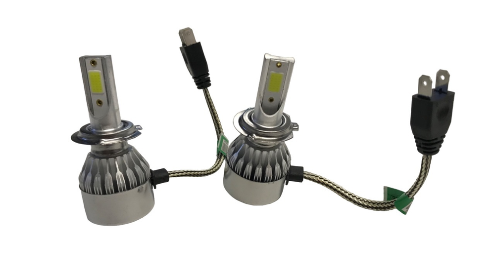 Автомобильные светодиодиодные лампы H7 12-24V 36W 3600LM 6000K С6 ЭКО