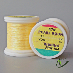 HENDS Люрекс Pearl Round Ribbing Tinsel 11 Yds