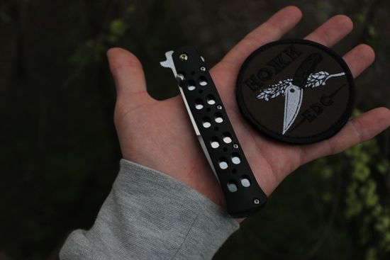 Складной нож Cold Steel 26SP Ti-Lite 4 Zy-Ex Handle c клинком из стали AUS-8A, рукоять Zytel