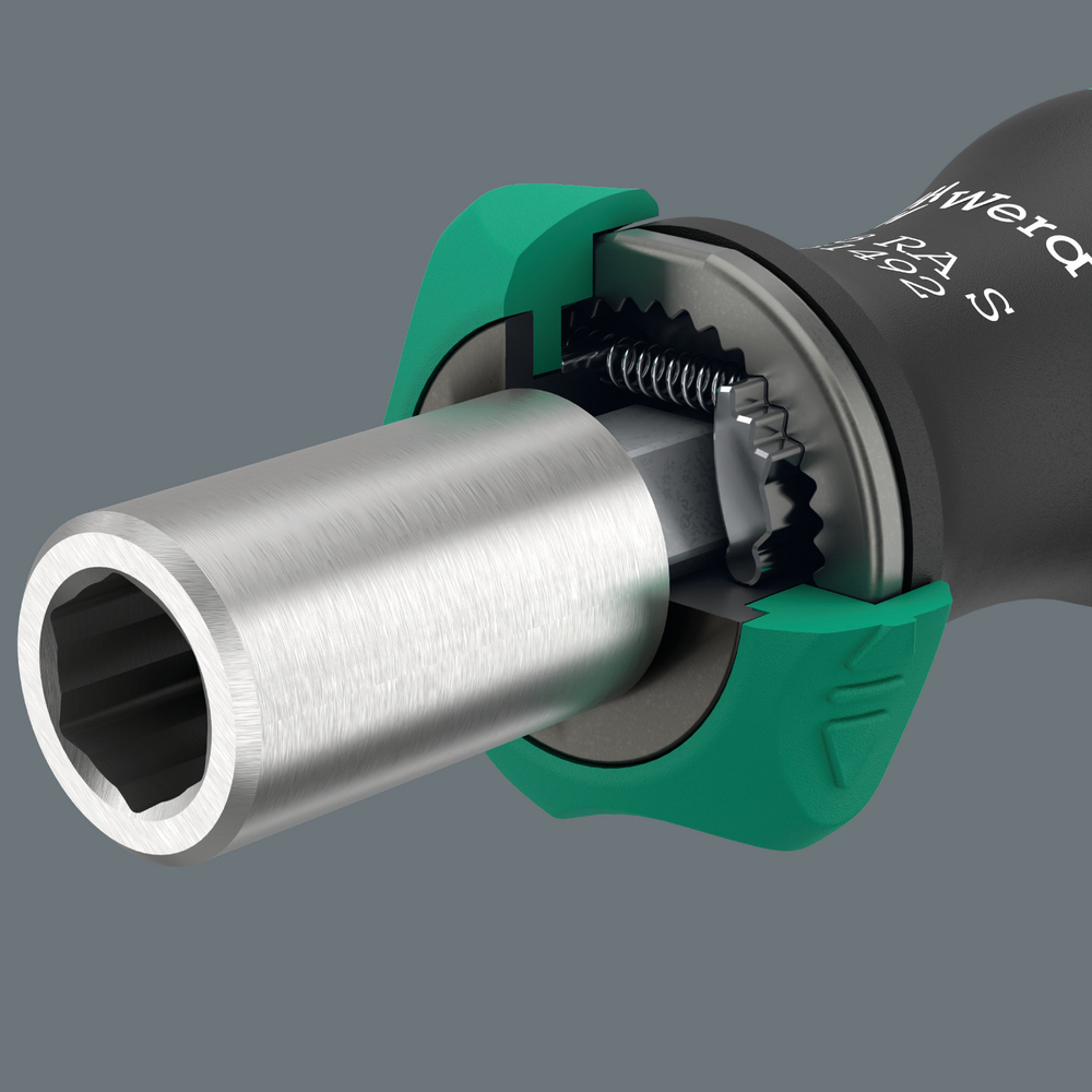 Ручка-битодержатель с функцией трещотки 838 RA S, 1/4" Wera 05051492001