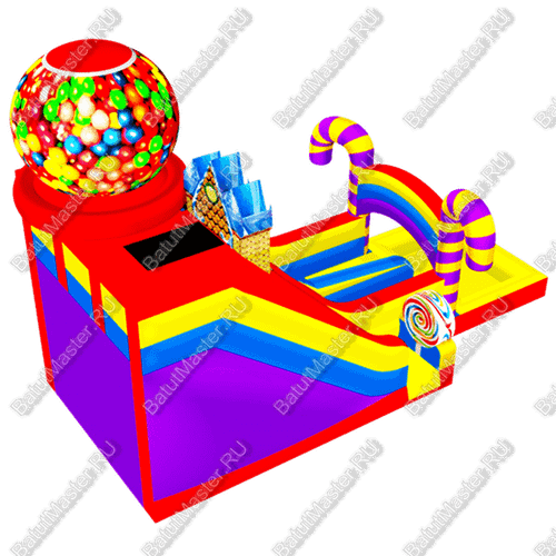 Коммерческий надувной батут "Леденцы"