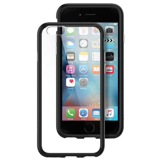 Sgp Spigen Case Ultra Hybrid Black SGP11600 - Противоударная накладка для iPhone 6 / 6S