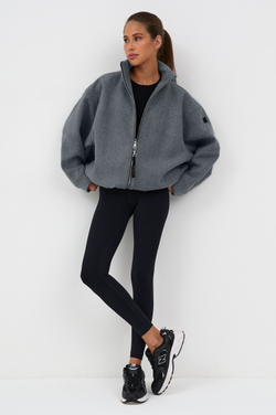 Пальто Crop Penhaligon Dark Grey