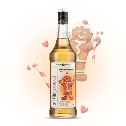Имбирный пряник 1л Pinch&Drop,сироп