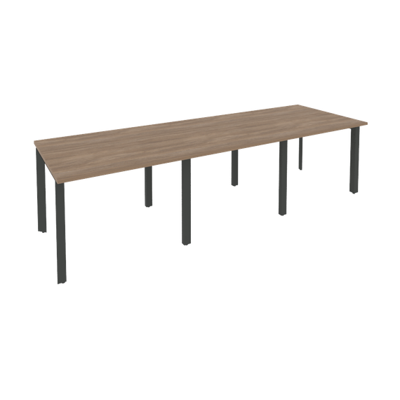 Onix Стол переговорный O.MP-PRG-3.1 Дуб Аризона/Металл Антрацит 2940*980*750