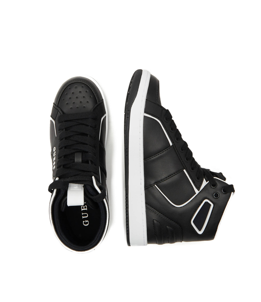 Кроссовки BASQET Guess - черный(FL7BSQ LEA12)