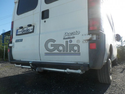 Фаркоп оцинкованный Galia C008A для FIAT Ducato Sollers 2008-2011, Citroen Jumper, Peugeot Boxer 1994-2006 фургон(паспорт и сертификат в комплекте)(без электрики)