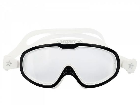 Очки для плавания детские Sargan Старт черный/прозрачный