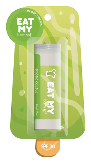 Бальзам для губ Экзотический кактус EAT MY Balm Exotic Cactus SPF30