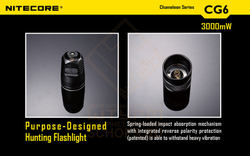 Фонарь Nitecore CG6 Green Light Hunting Kit