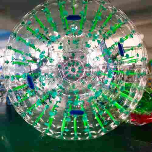 Светящийся зорб «Вселенная»,зеленый, ТПУ, диаметр 3 м