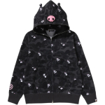 A Bathing Ape Bathing Ape X Sanrio Sweatshirts Moderate No Fleece Lined Zip Closure