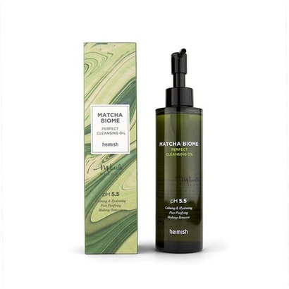 Heimish Matcha Biome Perfect Cleansing Oil гидрофильное масло с пробиотиками и чаем матча