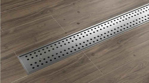 ТП-55.1В-1000 Душевой лоток с с сухим затвором, горизонтальный D50мм