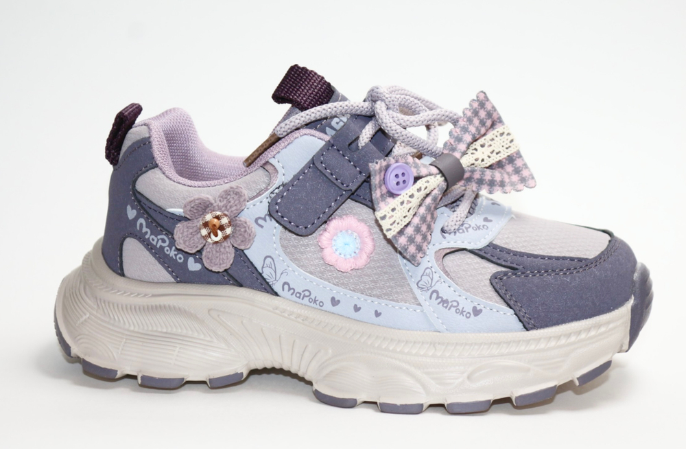 Кроссовки детские демисезонныее Пчёлка Доми арт. 8390-purple