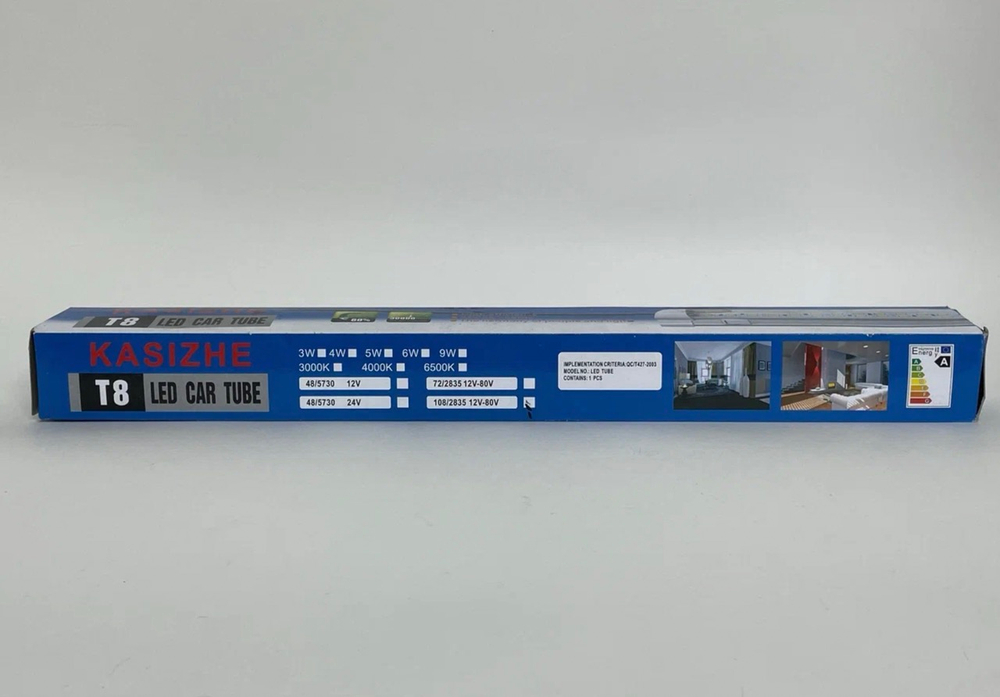 Плафон (Светлый) освещения салона автомобиля, светильник, 30 см, 12 Вт, 108 светодиодов, с выключателем, 12-80V (1 шт)