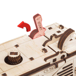 Комбайн из дерева “Косилка самоходная CS-150” от EWA от EWA - Деревянный конструктор, сборная механическая модель, 3D пазл