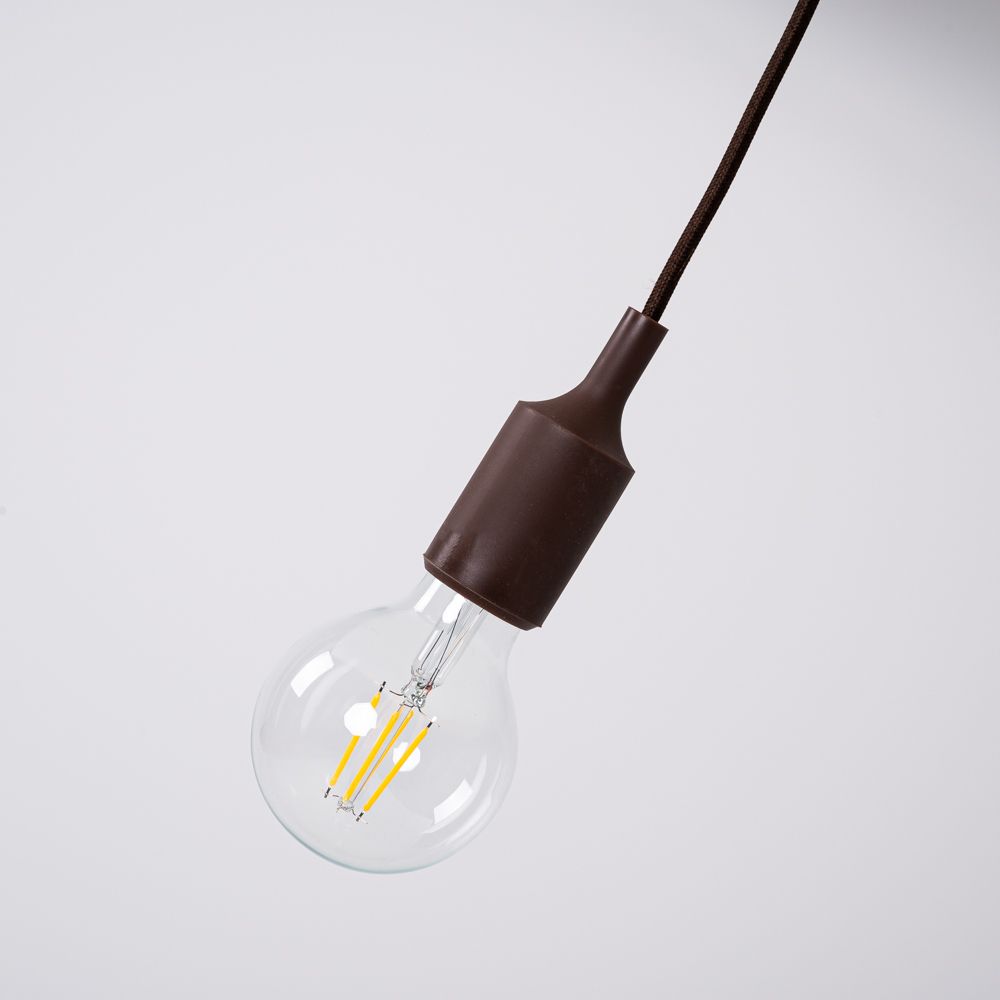 Подвесной Светильник Muuto E27 Brown By Imperiumloft