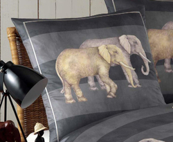 Наволочка 40x15 Elegante Elephant синяя Германия