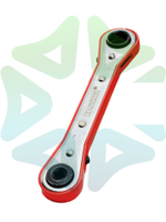 Ключ вентильный CT-123 с трещоткой 3/16", 1/4", 1/2", 9/16"