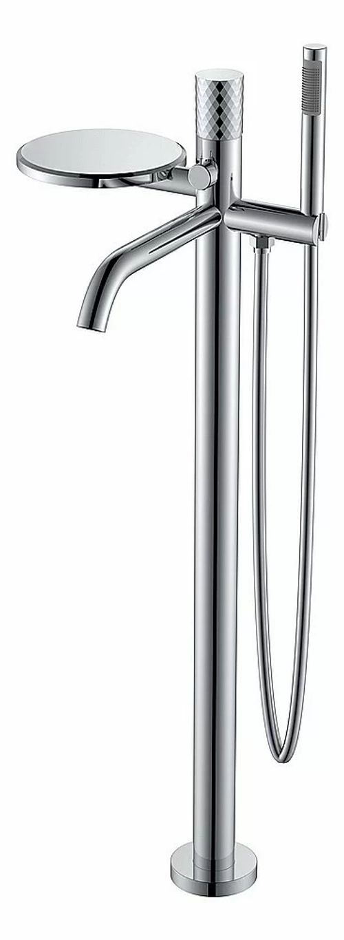 Смеситель для ванны Boheme STICK CHROME DIAMOND CHROME 129-CRCR хром