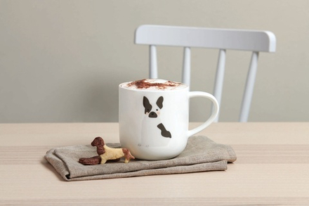 ASA/ Кружка Coppa/ 400 мл/ Французский бульдог/ 19446014