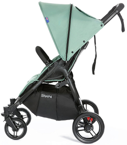 Прогулочная коляска Valco baby Snap 4 с накидкой на ножки Flatt Matt / Slate Blue