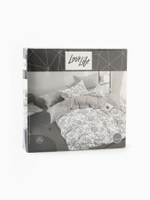 Постельное бельё евро LoveLife «Цветы», микрофибра