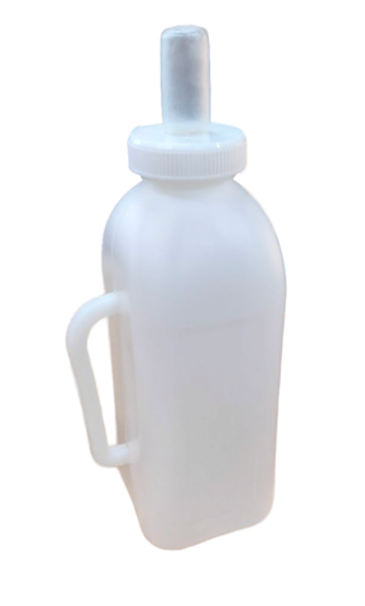 Бутылка с соской для выпойки телят, 2 л