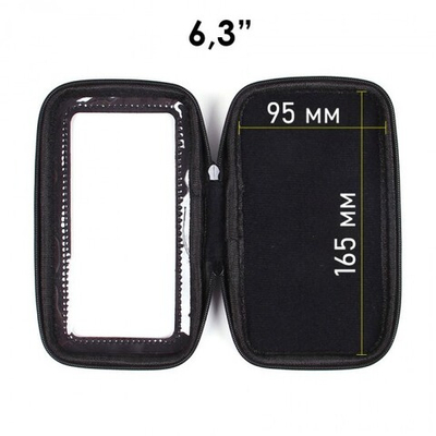 Держатель на руль велосипеда для телефонов до 6.3, 010483